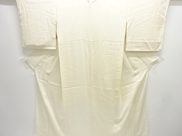 アンティーク　白錦紗中着